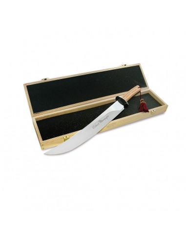 Sable champagne 47 cm. Mango olivo. -...