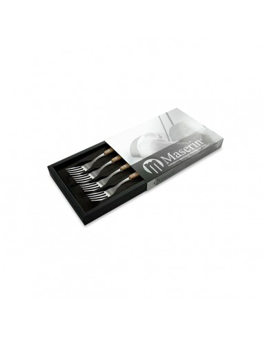 Coffret de 4 fourchettes avec manche...