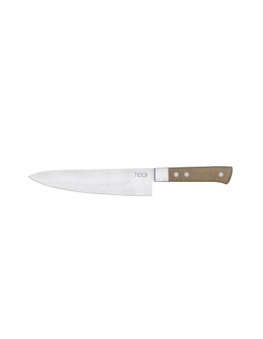 Chef Knife L.tegi cm.19 Brown Handle...