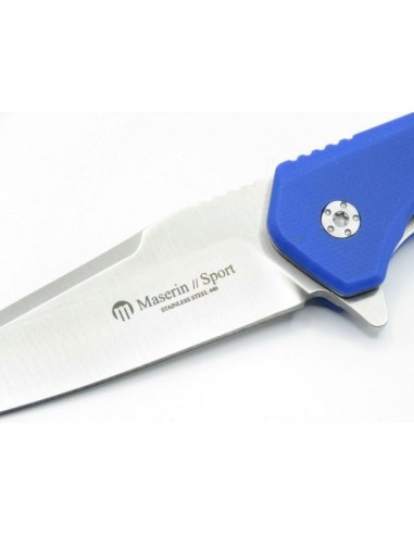 Sports Knife, Blue G10 Handle, 17.5...