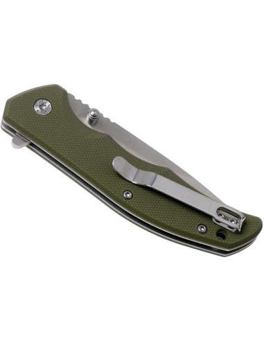 Couteau de sport, manche vert G10,...