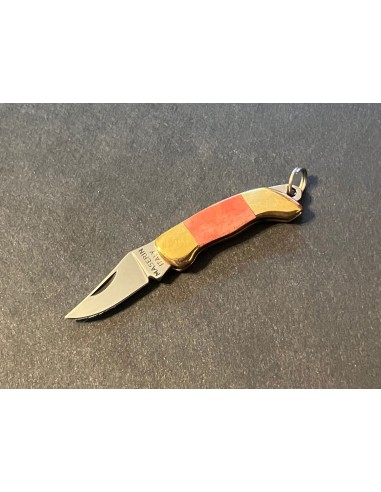 Couteau Mignon, Manche Os Coloré -...