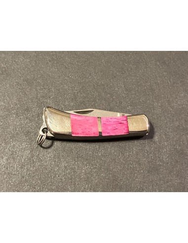Couteau Mignon, Manche Os Coloré -...