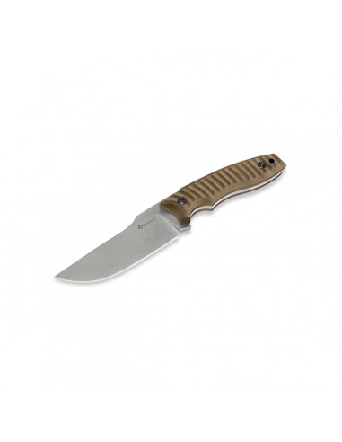Cuchillo Leo, Mango G10 Marrón, 23 cm...