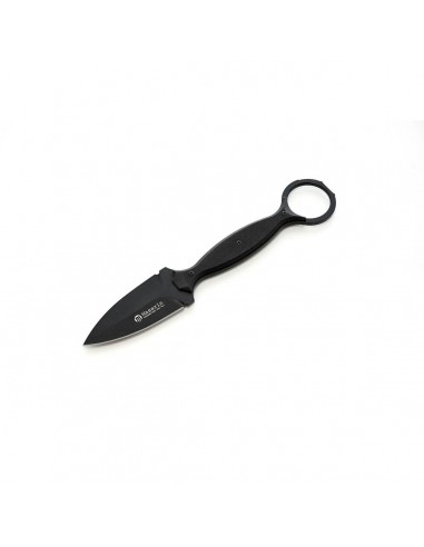 Neck Knife, N690 Blade, Black G10...