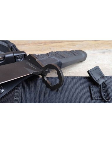 Myrmillo Knife With Ring, Drop Blade...