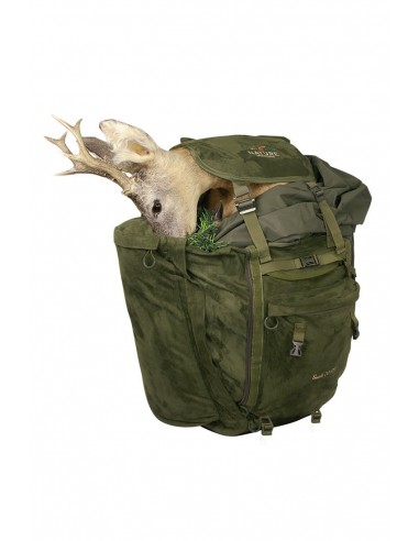 GAME BACKPACK in SUEDE with rifle...