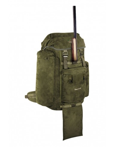 GAME BACKPACK in SUEDE with rifle...