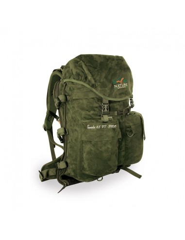 GAME BACKPACK in SUEDE with rifle...