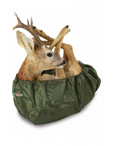 GAME BACKPACK in SUEDE with rifle...