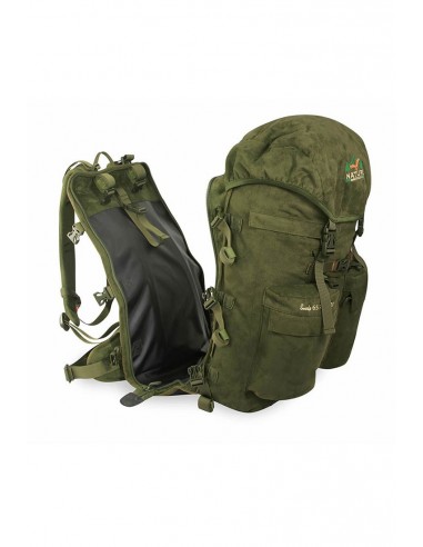 GAME BACKPACK in SUEDE with rifle...