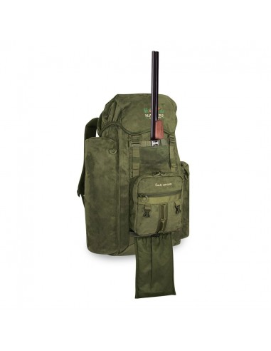GAME BACKPACK in SUEDE with rifle...