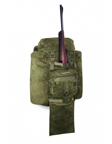 GAME BACKPACK in SUEDE with rifle...