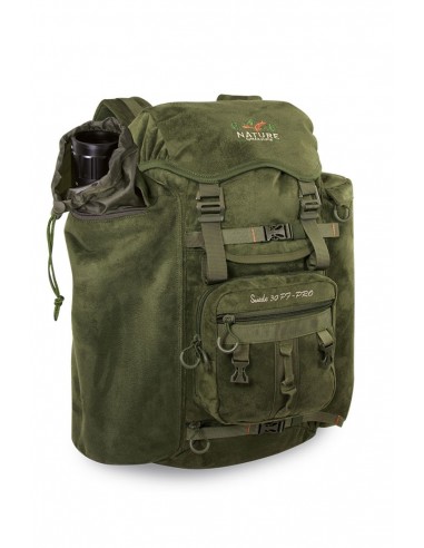GAME BACKPACK in SUEDE with rifle...