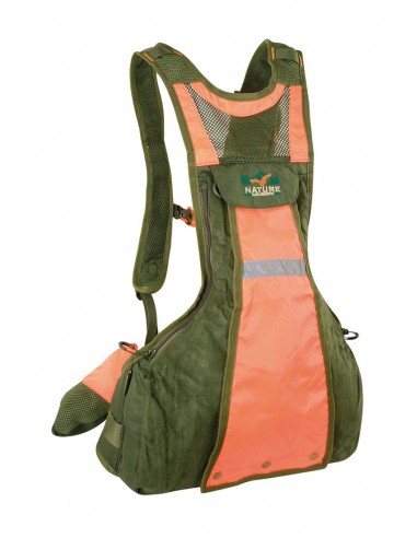 VEST BACKPACK in SUEDE and MAR-TEX...