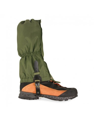 Technical gaiter with steel cable...