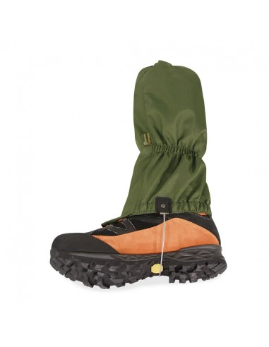 Technical gaiter with steel cable...