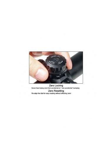CQB 1,5-6x44 red or green dot scope -...