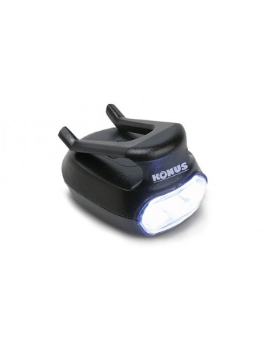 Linterna con visera KONUSCAP, 3 LED...