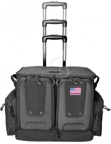 Bolsa táctica con ruedas negra - GPS