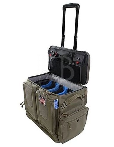 Bolsa táctica con ruedas negra - GPS