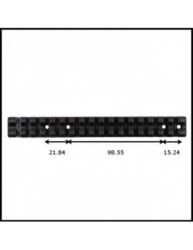 Base Picatinny/weaver Pour Howa 1500...