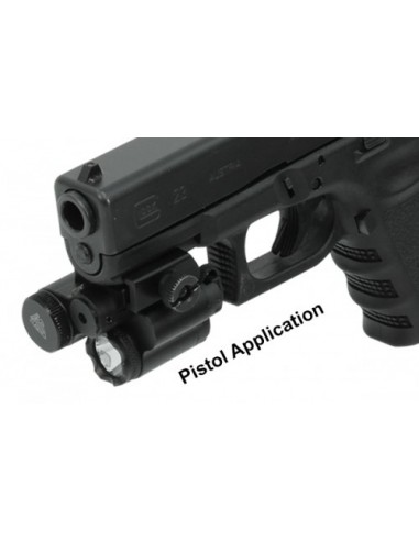 Torcia Led 120 Lumen Compatta+laser...