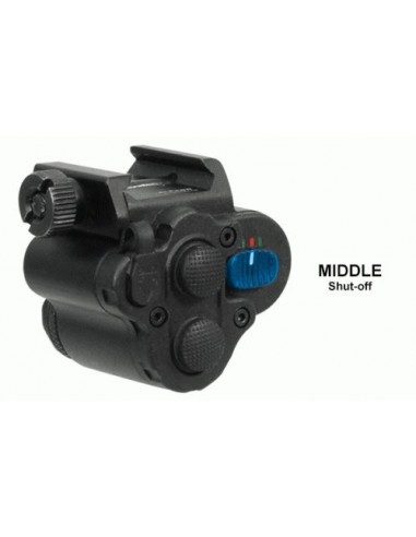 Torcia Led 120 Lumen Compatta+laser...