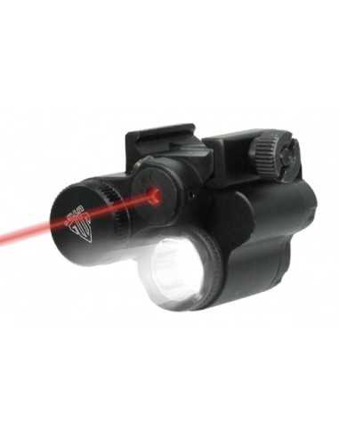 Torcia Led 120 Lumen Compatta+laser...
