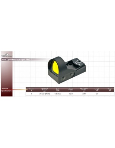 Open Red Dot Tsx6 4 Moa / 8 Moa -...