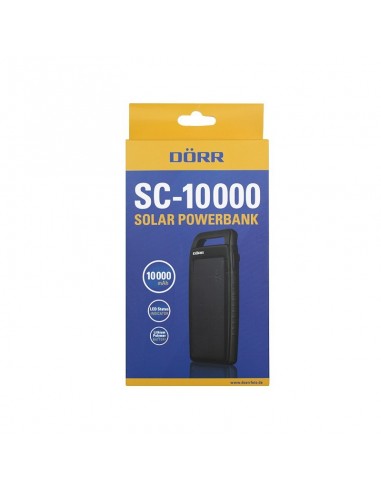 10,000mah Solar Power Bank - 2.1a - DÖRR