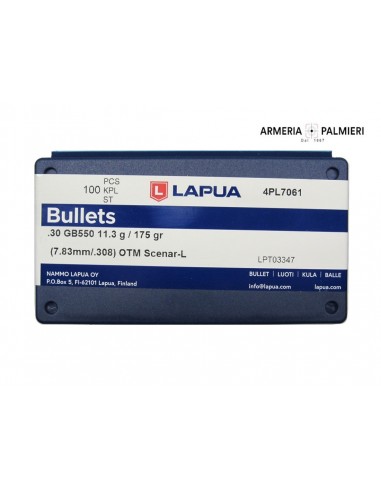 Bullets Palle Scenar L Caliber 30 -...