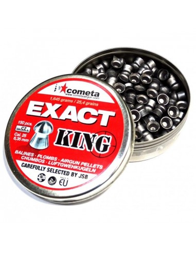 Jsb pellets exact caliber 6,35mm king...