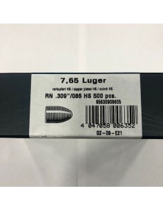 Bullets ram 7,65 da 86grain...