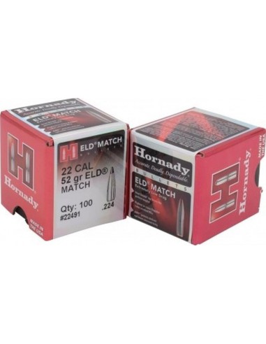 PALLE Calibro 22 ELD MATCH 52Grain -...