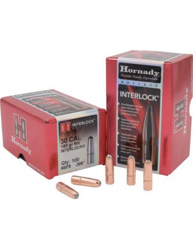 Bullets caliber 30 da 180grain - pack...