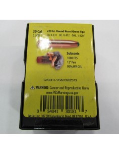 Bullets rn caliber 30 da...