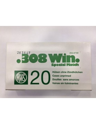 BOSSOLI Calibro 308 WIN - Confezione...