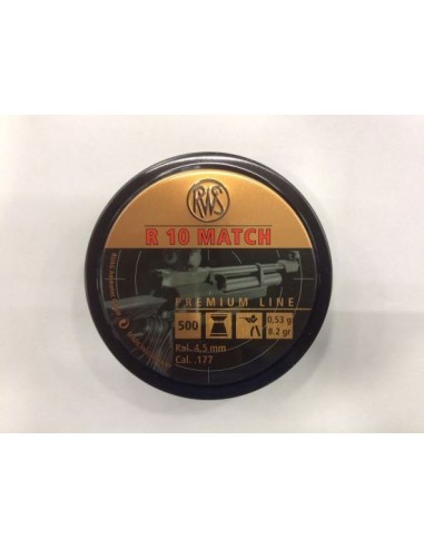 Pellets diabolo r10 match caliber...