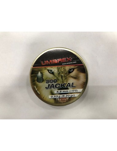 Pellets jackall a punta caliber 4,5 -...