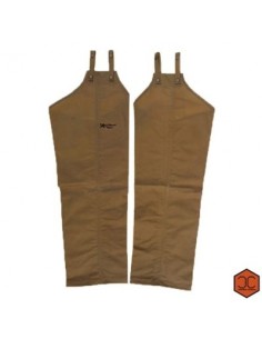 Waxed Cotton Thigh Guard -...