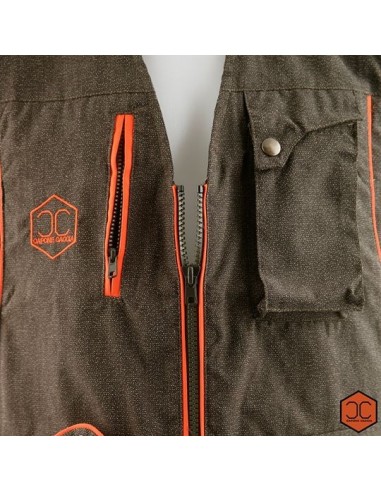 ORANGE KAMIKAZE VEST - CAPONE CACCIA