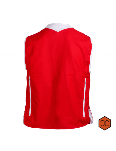Red Training Vest - CAPONE CACCIA
