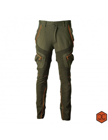 Pantalones Cortina Naranja - CAPONE...