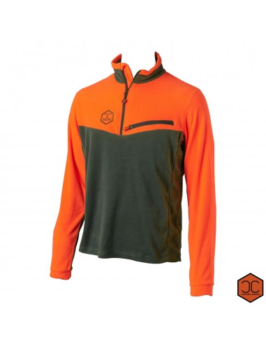 Orange/Green Microfleece - CAPONE CACCIA