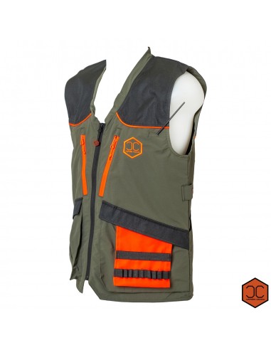 Park Vest Green/Orange - CAPONE CACCIA