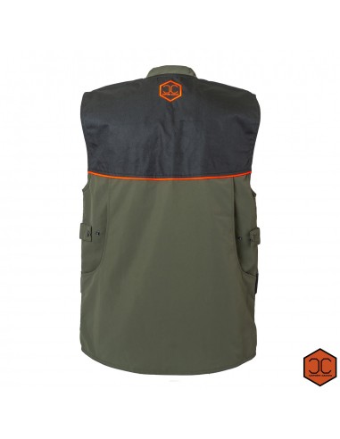 Park Vest Green/Orange - CAPONE CACCIA