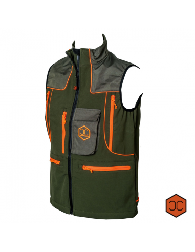 VESUVIO ORANGE VEST - CAPONE CACCIA