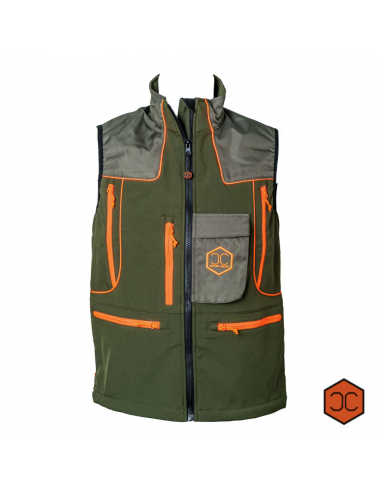 VESUVIO ORANGE VEST - CAPONE CACCIA