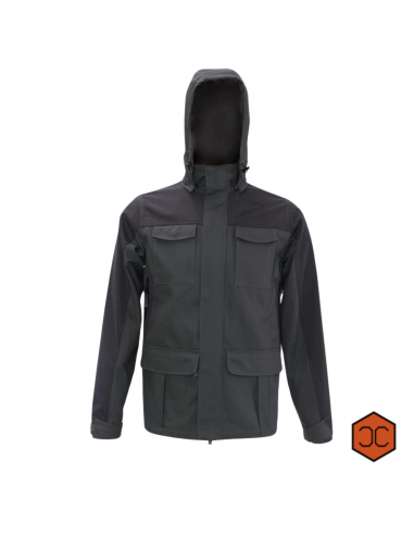 CHAQUETA IMPERMEABLE VERDE RS -...